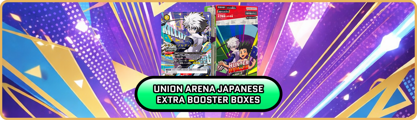 Union Arena Japanese Extra Booster Boxes