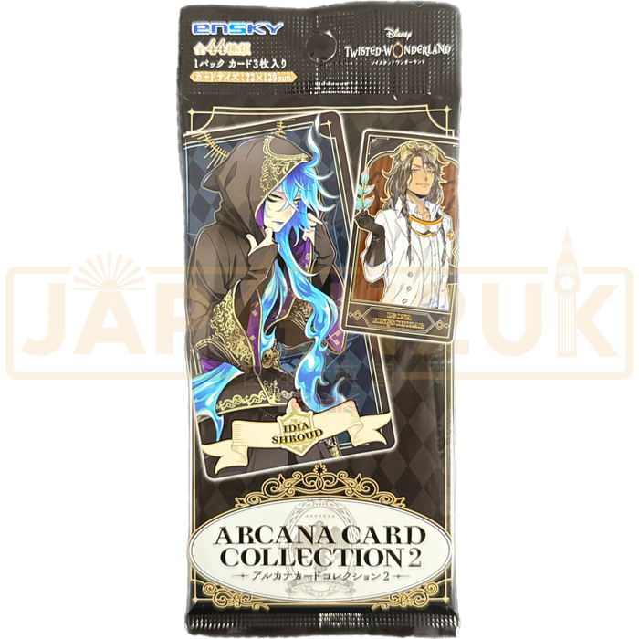 Ensky Disney Twisted Wonderland Arcana Jumbo Card Collection 2 Japanese Booster Pack