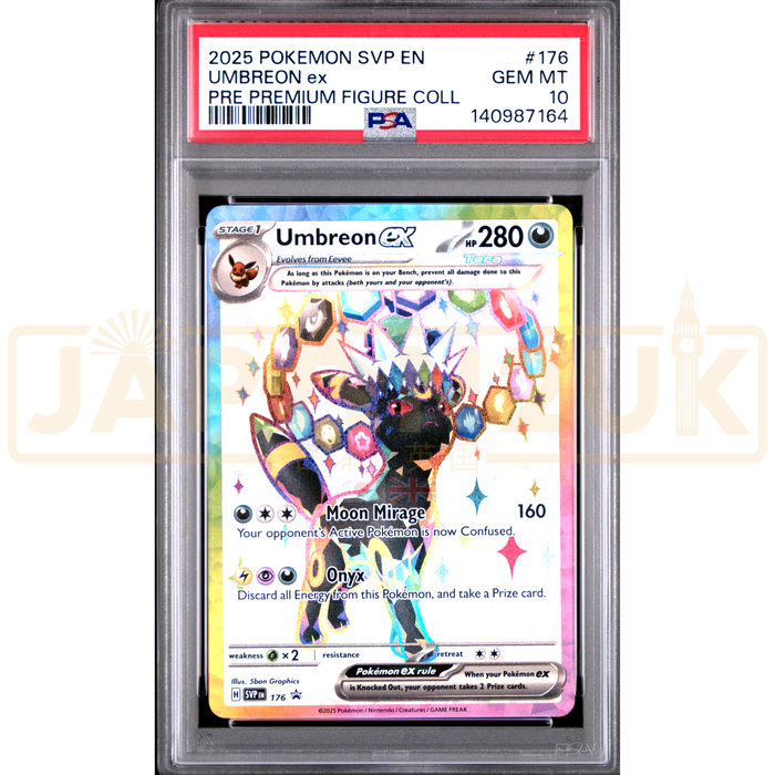 pokemon umbreon promo card Pokemon Umbreon ex Holo Promo SVP EN 176 English Graded Card PSA 10 #1 —  Japan2UK