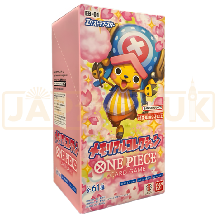 One Piece EB-01 Memorial Collection Booster Box (Japanese) One Piece EB-01 Memorial Collection Booster Box (Japanese)