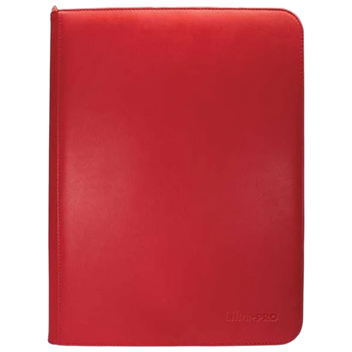 Ultra Pro - 9-Pocket Zippered Pro Binder - Red