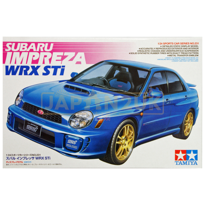 Tamiya - Subaru Impreza WRX STi 1/24 - Model Kit