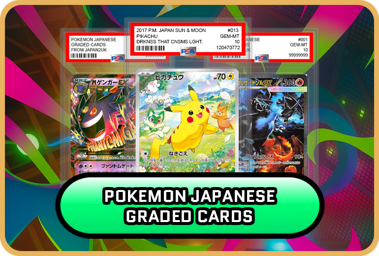 Pokemon Japanese Graded Cards