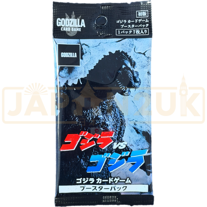 Godzilla Card Game Godzilla Vs Godzilla Japanese Booster Pack