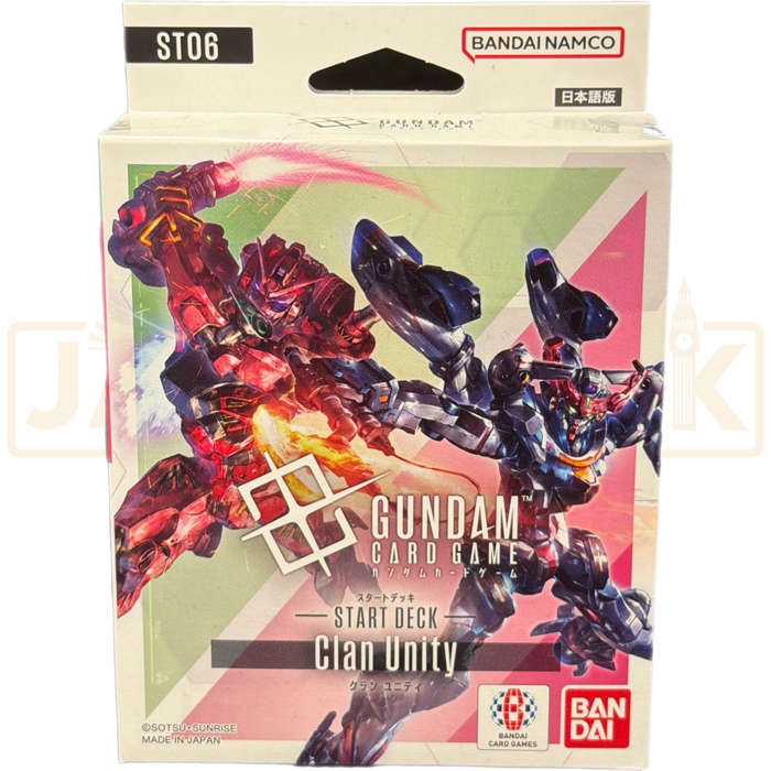 Gundam Card Game Clan Unity ST06 Japanese Start Deck