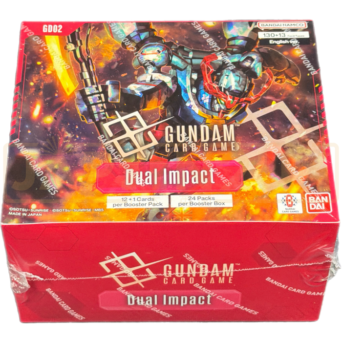 Gundam TCG: Dual Impact Booster Box (GD02) - English Edition, Factory Sealed Gundam TCG: Dual Impact Booster Box (GD02) - English Edition, Factory Sealed