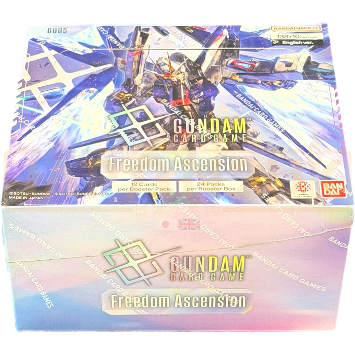 Gundam Card Game Freedom Ascension GD05 English Booster Box