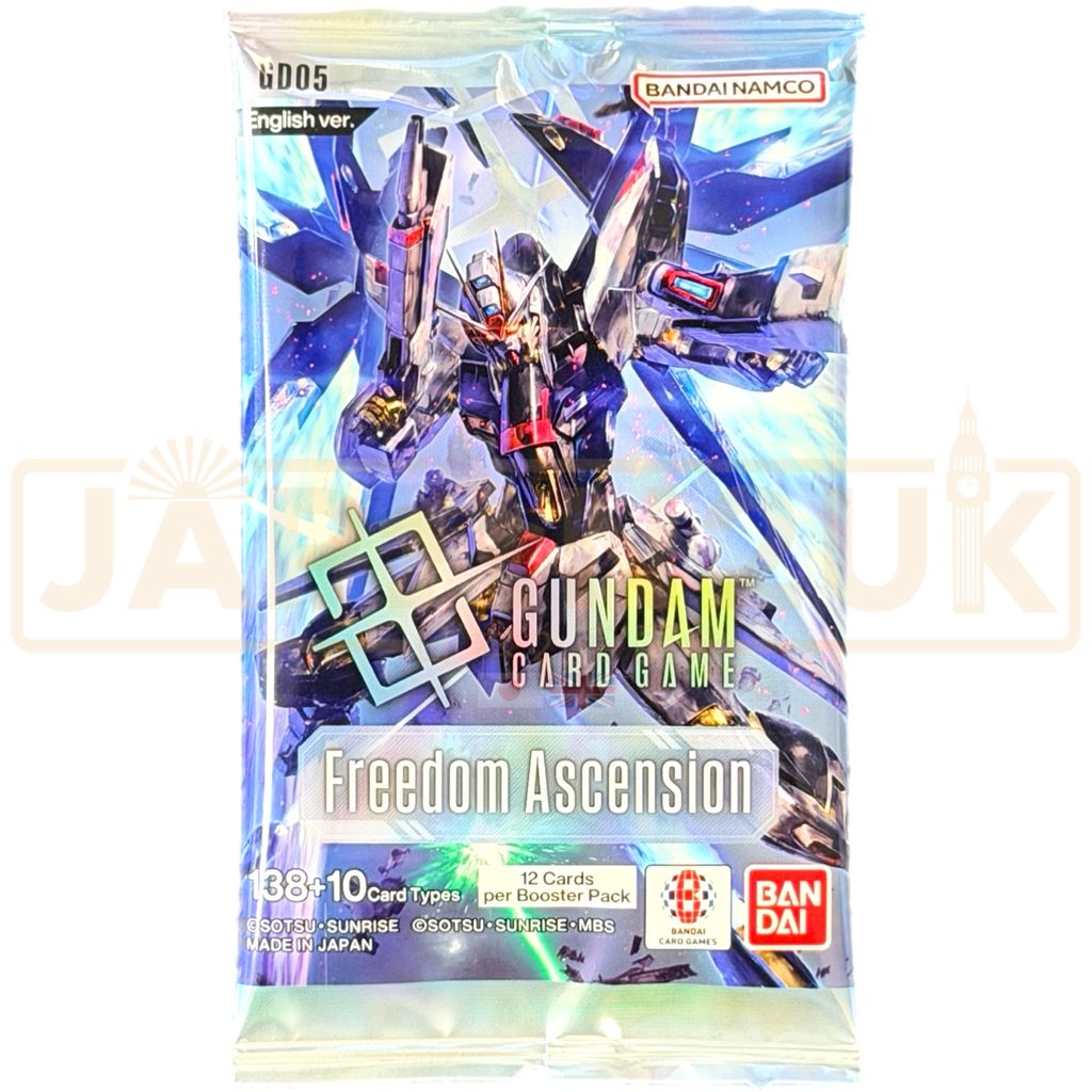 Gundam Card Game Freedom Ascension GD05 English Booster Pack