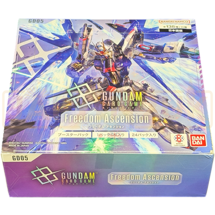 Gundam Card Game Freedom Ascension GD05 Japanese Booster Box