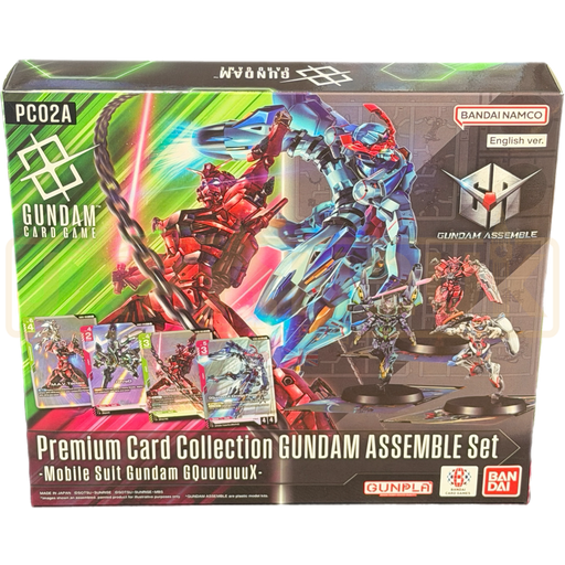 Gundam Card Game Mobile Suit Gundam GQuuuuuuX PC02A English Premium Assemble Set