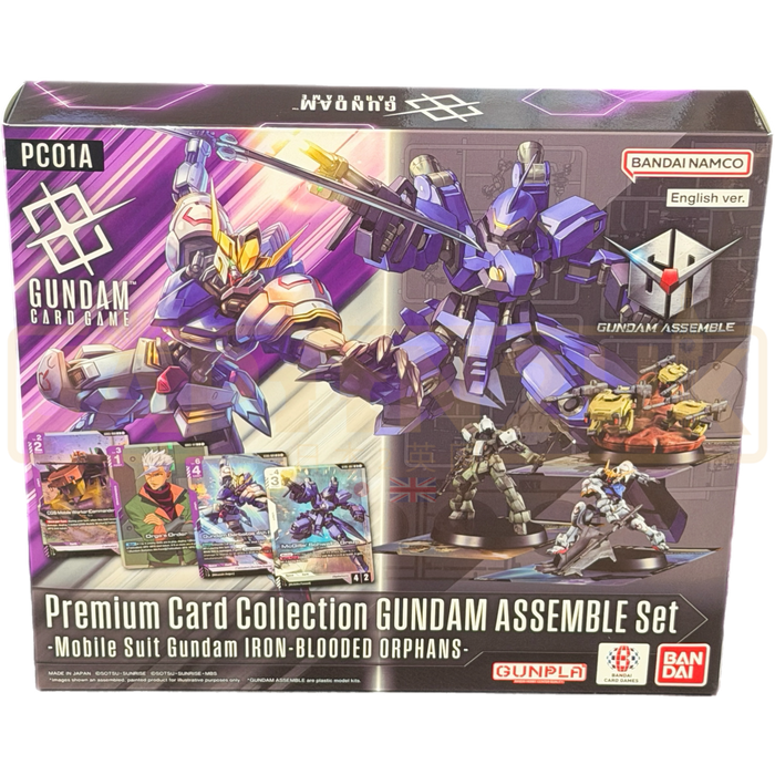 Gundam Card Game Mobile Suit Gundam Iron-Blooded Orphans PC01A English Premium Assemble Set