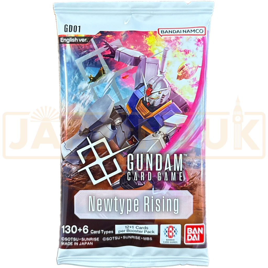 Gundam Card Game Newtype Rising GD01 English Booster Pack — Japan2UK
