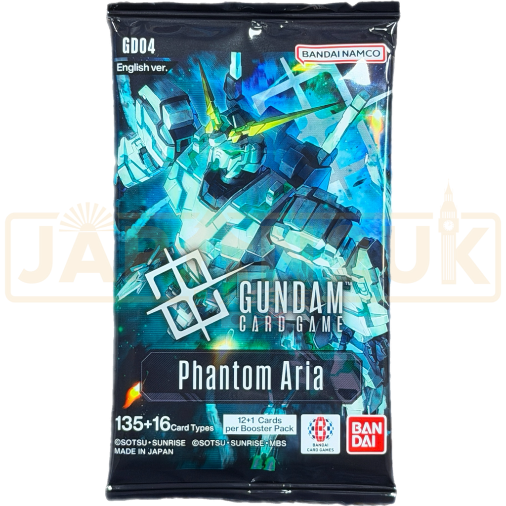 Gundam Card Game Phantom Aria GD04 English Booster Pack — Japan2UK