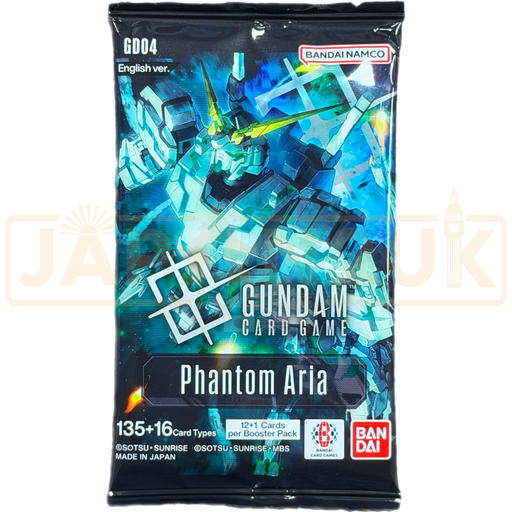 Gundam Card Game Phantom Aria GD04 English Booster Pack