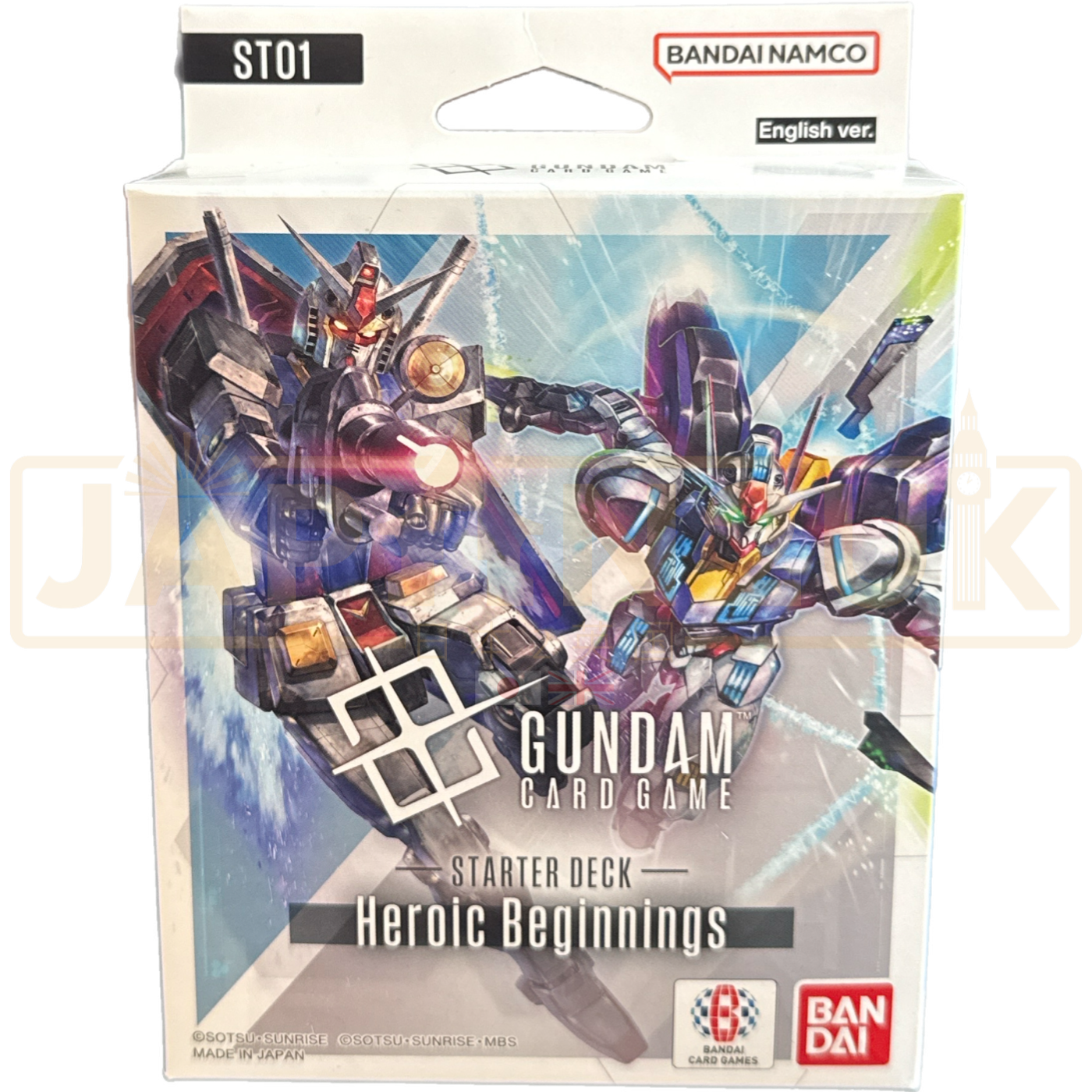 Gundam Card Game ST-01 Heroic Beginnings English Starter Deck — Japan2UK