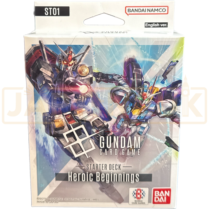 Gundam Card Game ST-01 Heroic Beginnings English Starter Deck
