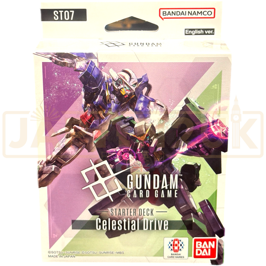 Gundam Card Game ST-07 Celestial Drive English Starter Deck — Japan2UK