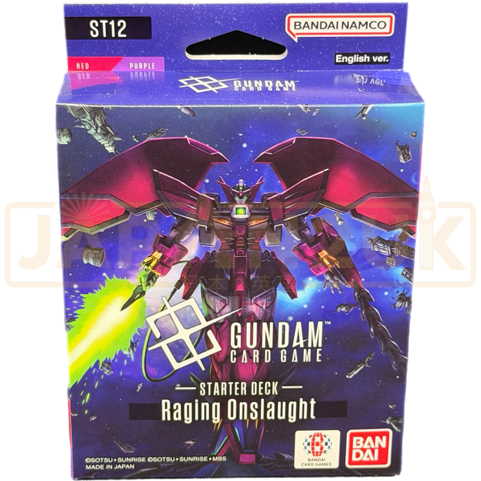 Gundam Card Game ST-12 Raging Onslaught English Starter Deck