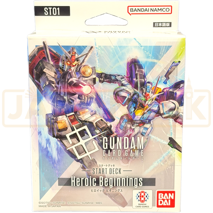 Gundam Card Game ST01 Heroic Beginnings Japanese Starter Deck