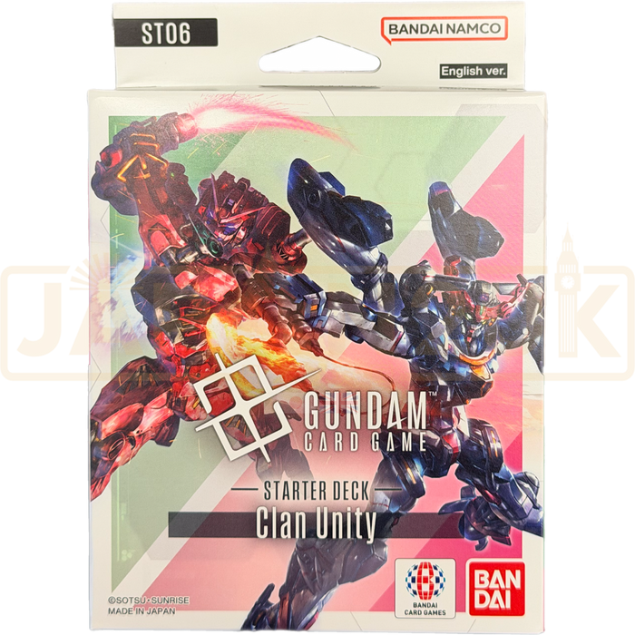 Gundam Card Game ST06 Clan Unity English Start Deck