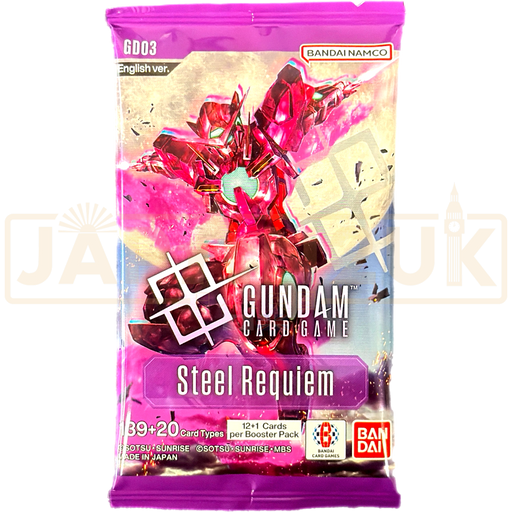 Gundam Card Game Steel Requiem GD03 English Booster Pack