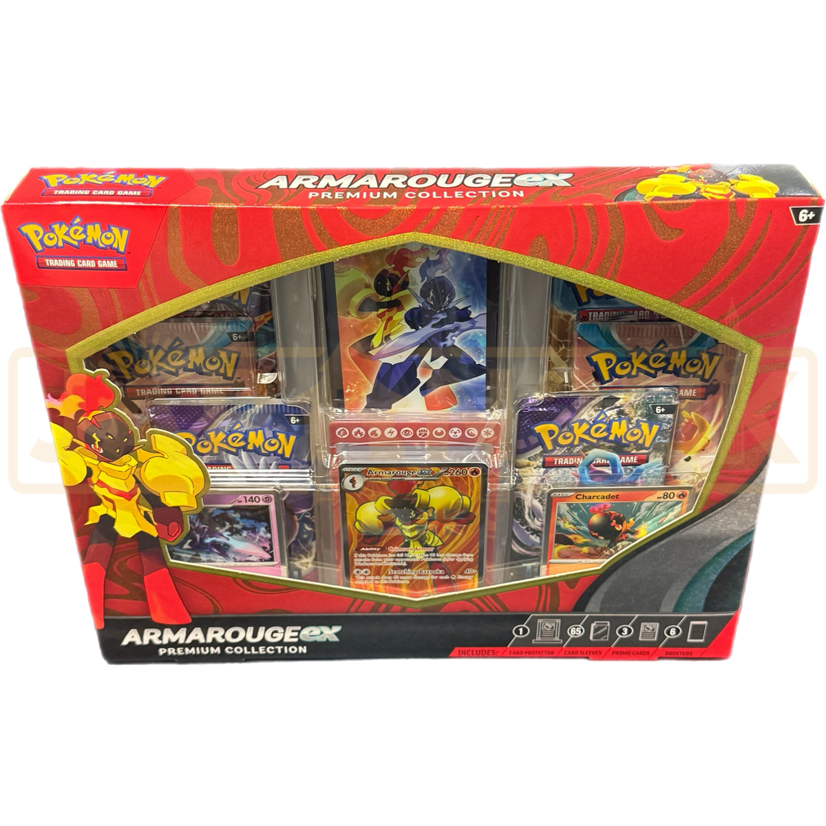 pokmon trading card game: armarouge ex premium collection Pokmon Premium Collection Armarouge ex and Charcadet and Ceruledge add more fuel to the inferno as foil promo cards The Pokmon Armarouge ex Premium
