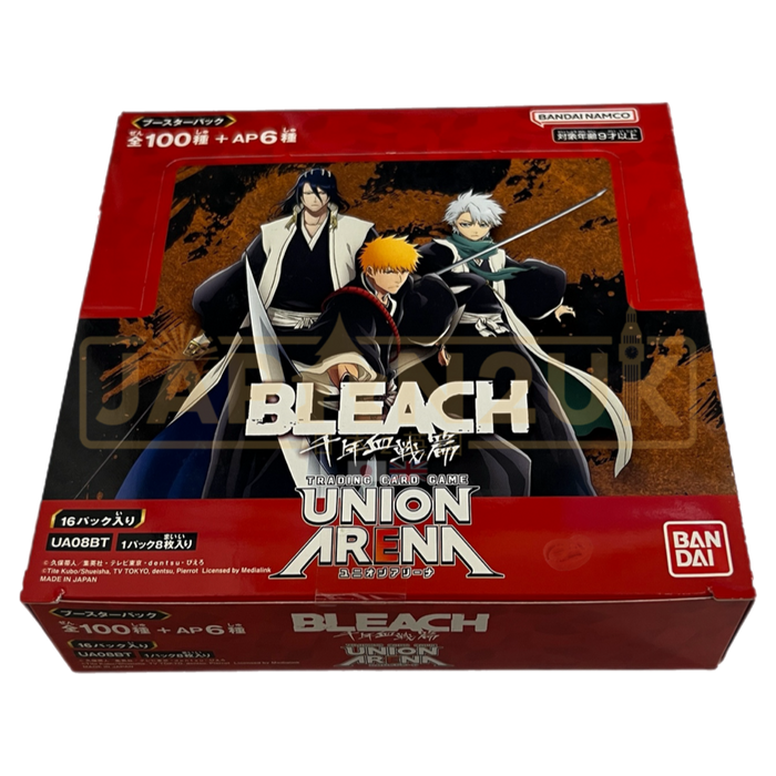 Union Arena BLEACH Millennium Blood Warfare UA08BT Japanese Booster Box