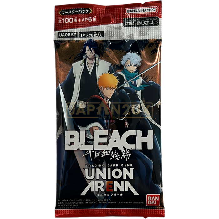 Union Arena BLEACH Millennium Blood Warfare UA08BT Japanese Booster Pack