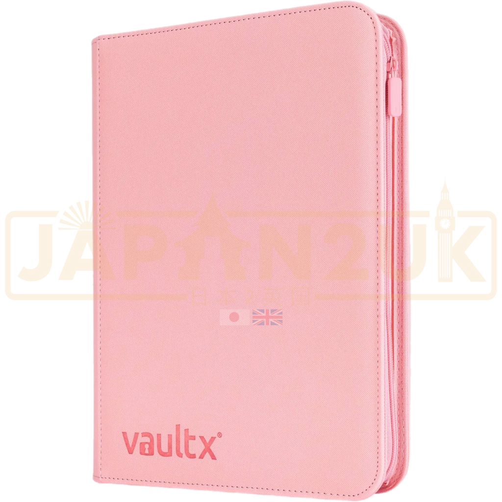 Vault X - 9-Pocket Exo-Tec® - Zip Binder - Pink — Japan2UK