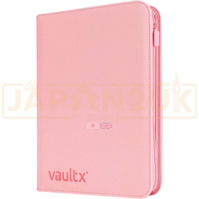 Vault X - 9-Pocket Exo-Tec® - Zip Binder - Pink