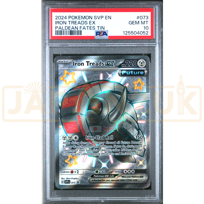 Pokemon Iron Treads ex SVP EN Promo 073 English Graded Card PSA 10 #125504052
