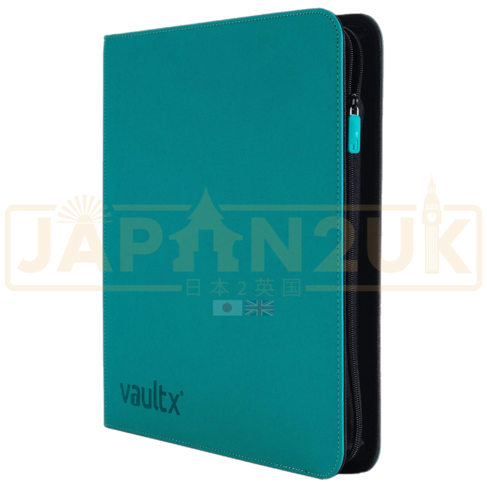Vault X - 12-Pocket Exo-Tec XL - Zip Binder - Ocean Blue Vault X - 12-Pocket Exo-Tec XL - Zip Binder - Ocean Blue