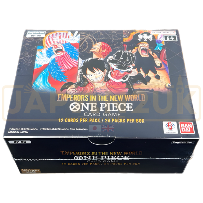 One Piece Emperors in the New World OP-09 English Booster Box Japan2UK One Piece Emperors in the New World OP-09 English Booster Box Japan2UK