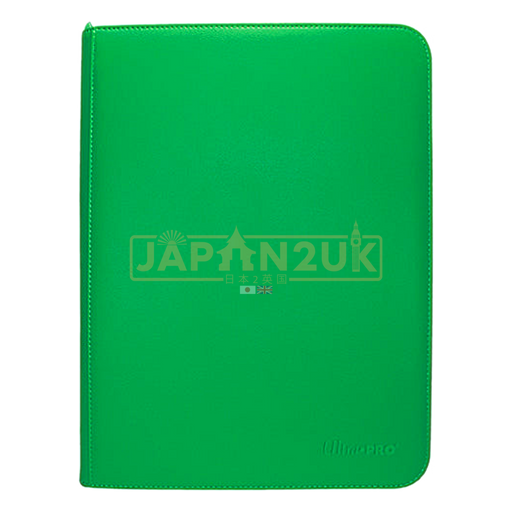 Ultra Pro - 9-Pocket Zippered Pro Binder - Green