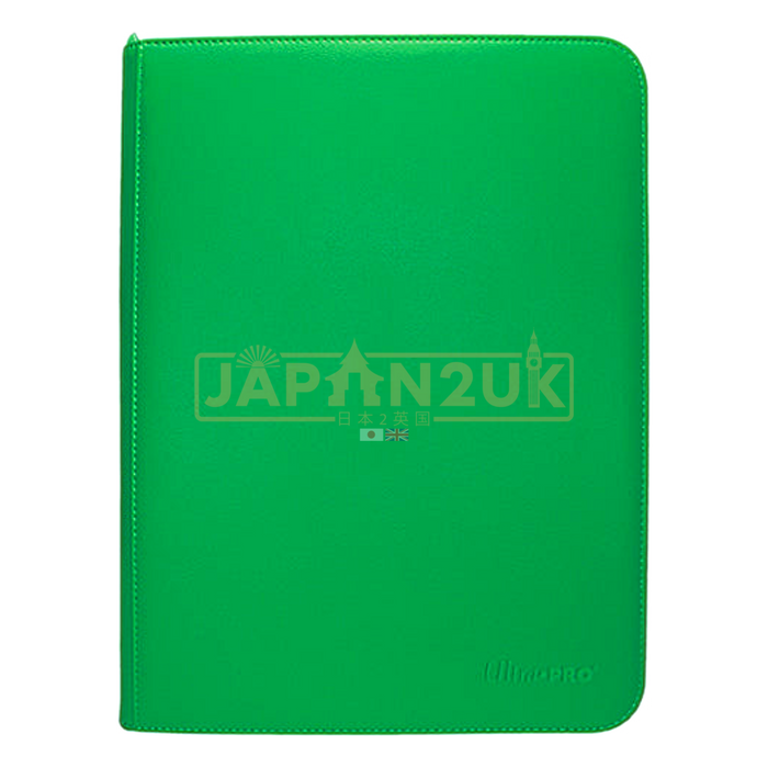 Ultra Pro - 9-Pocket Zippered Pro Binder - Green