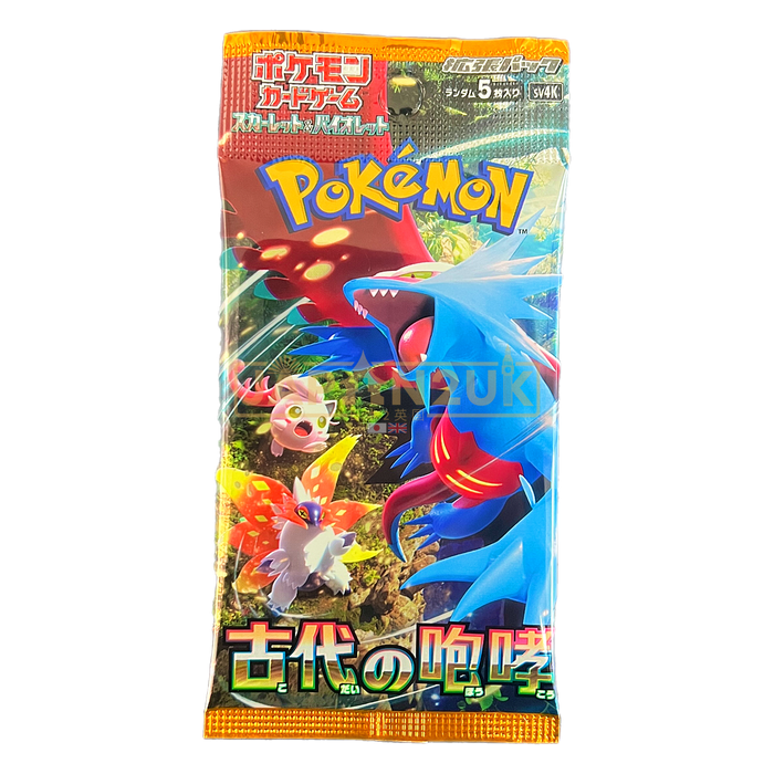 Pokemon Ancient Roar sv4K Japanese Booster Pack