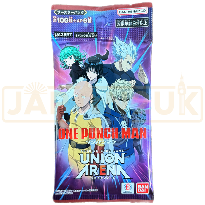 Union Arena One Punch Man UA35BT Japanese Booster Pack Japan2UK Union Arena One Punch Man UA35BT Japanese Booster Pack Japan2UK