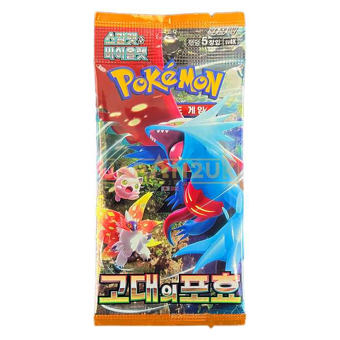 Pokemon Ancient Roar sv4K Korean Booster Pack