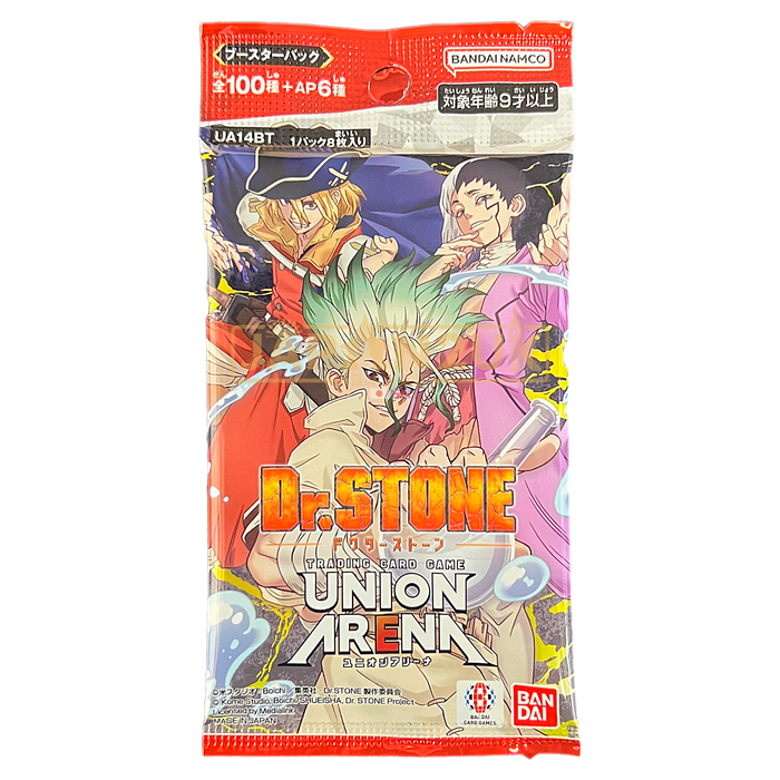 Union Arena Dr. Stone UA14BT Japanese Booster Pack