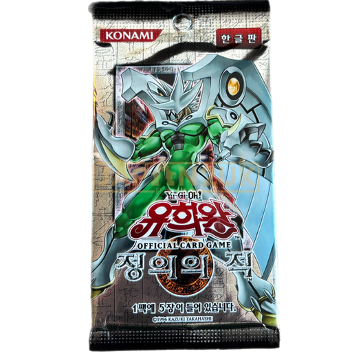 Yu-Gi-Oh! Enemy of Justice EOJ-KR Korean Booster Pack — Japan2UK