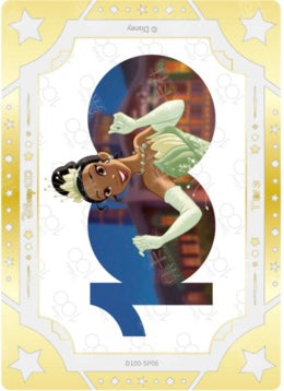 Cardfun Joyful Tiana Limited Art Gold Card Disney 100 D100-SP06