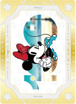 Cardfun Joyful Minnie Mouse Limited Art Gold Card Disney 100 D100-SP08
