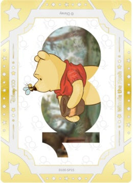 Cardfun Joyful Winnie The Pooh  Limited Art Gold Card Disney 100 D100-SP15