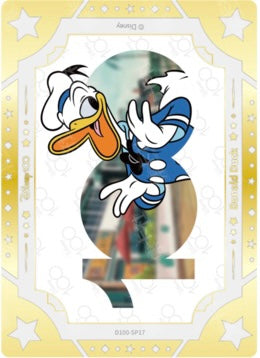 Cardfun Joyful Donald Duck Limited Art Gold Card Disney 100 D100-SP17