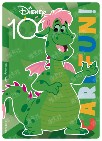Cardfun Joyful Elliott Rainbow Card Disney 100 D100-SR86
