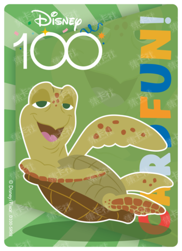 Cardfun Joyful Crush Rainbow Card Disney 100 D100-SR98