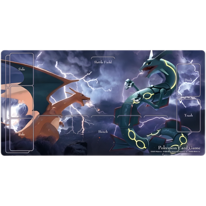 Pokemon Center Japan - Charizard VS Rayquaza Play Mat