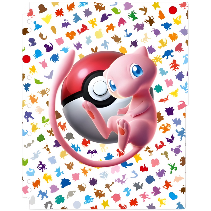 Pokemon Center Japan - Mew 151 Binder Pocket Refill Pages