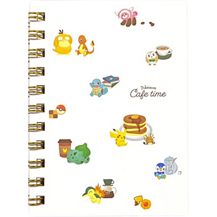 Pokemon Center Japan - Cafe Time A6 Notebook