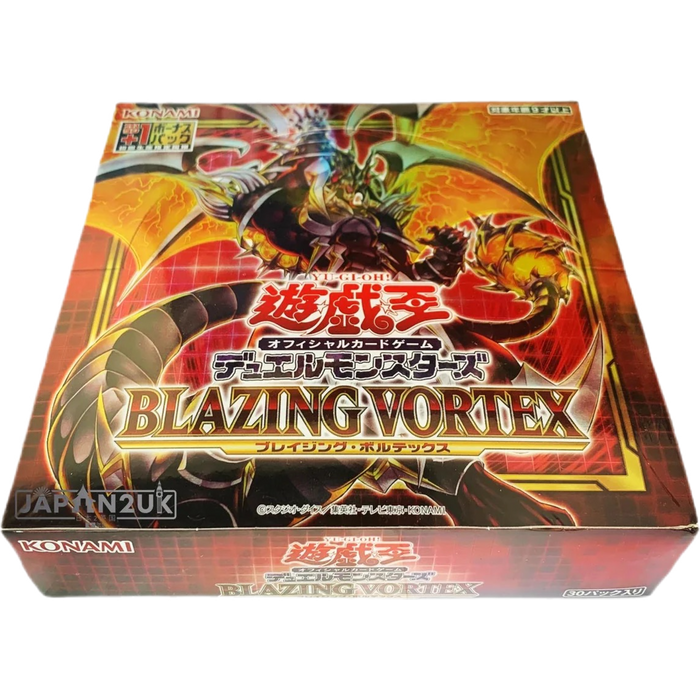 Yu-Gi-Oh! Blazing Vortex Japanese Booster Box - Japan2UK